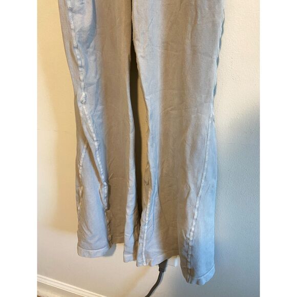 Free People Good Karma Flared Onesie in "Ice Grey" SIZE SMALL - Picture 7 of 7